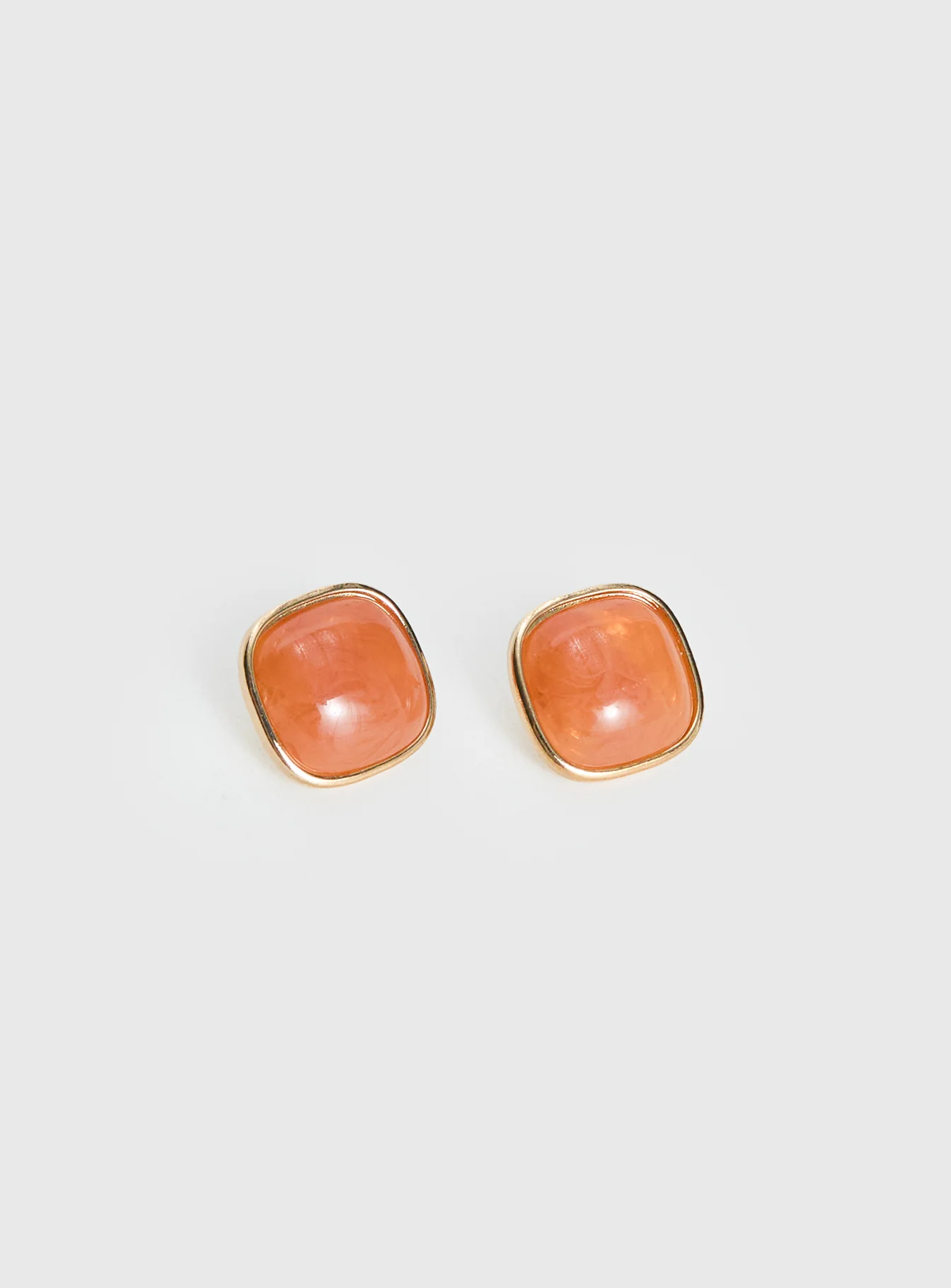 Tiera Gemstone Earrings Gold - Image 3