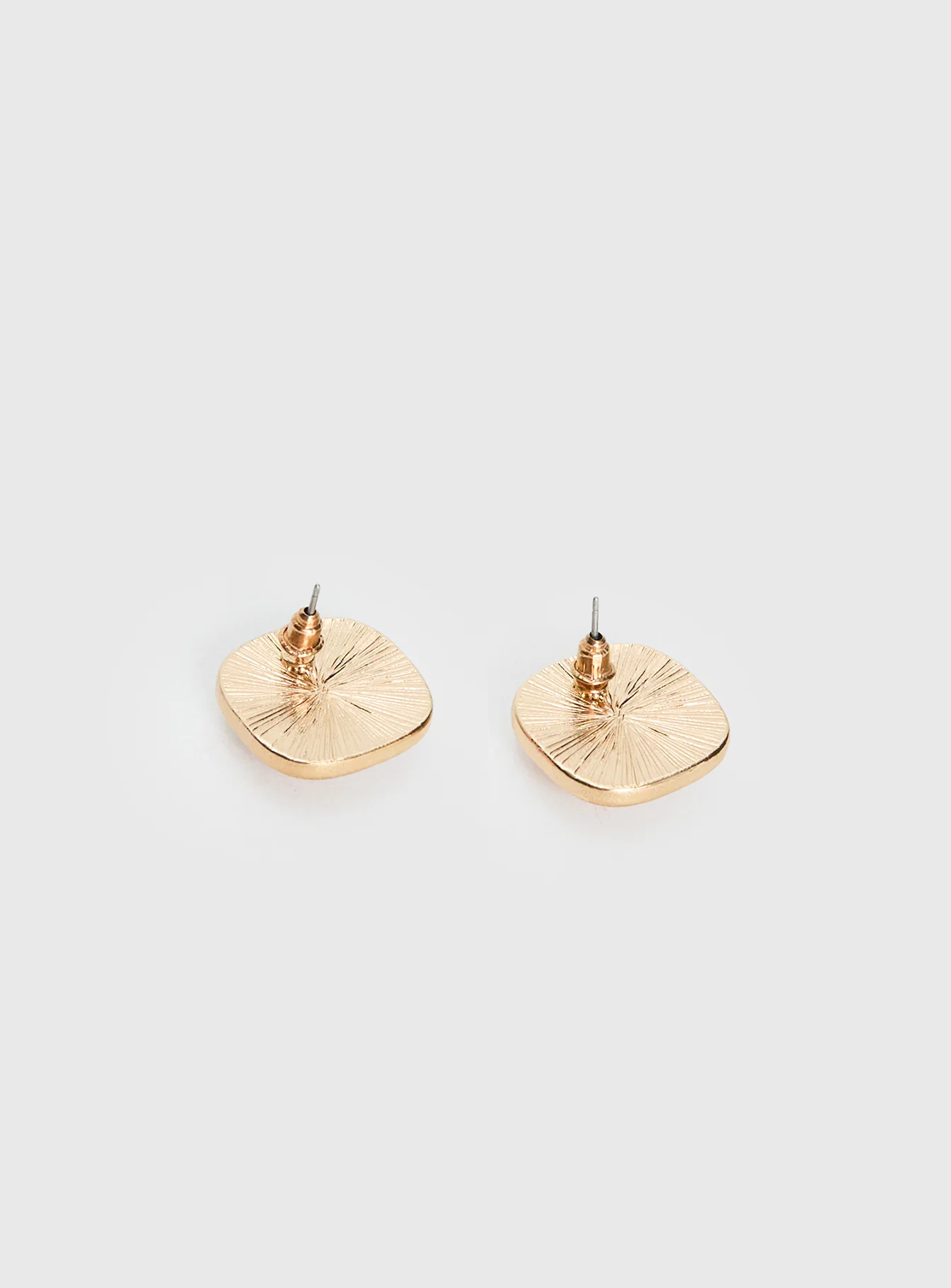 Tiera Gemstone Earrings Gold - Image 4