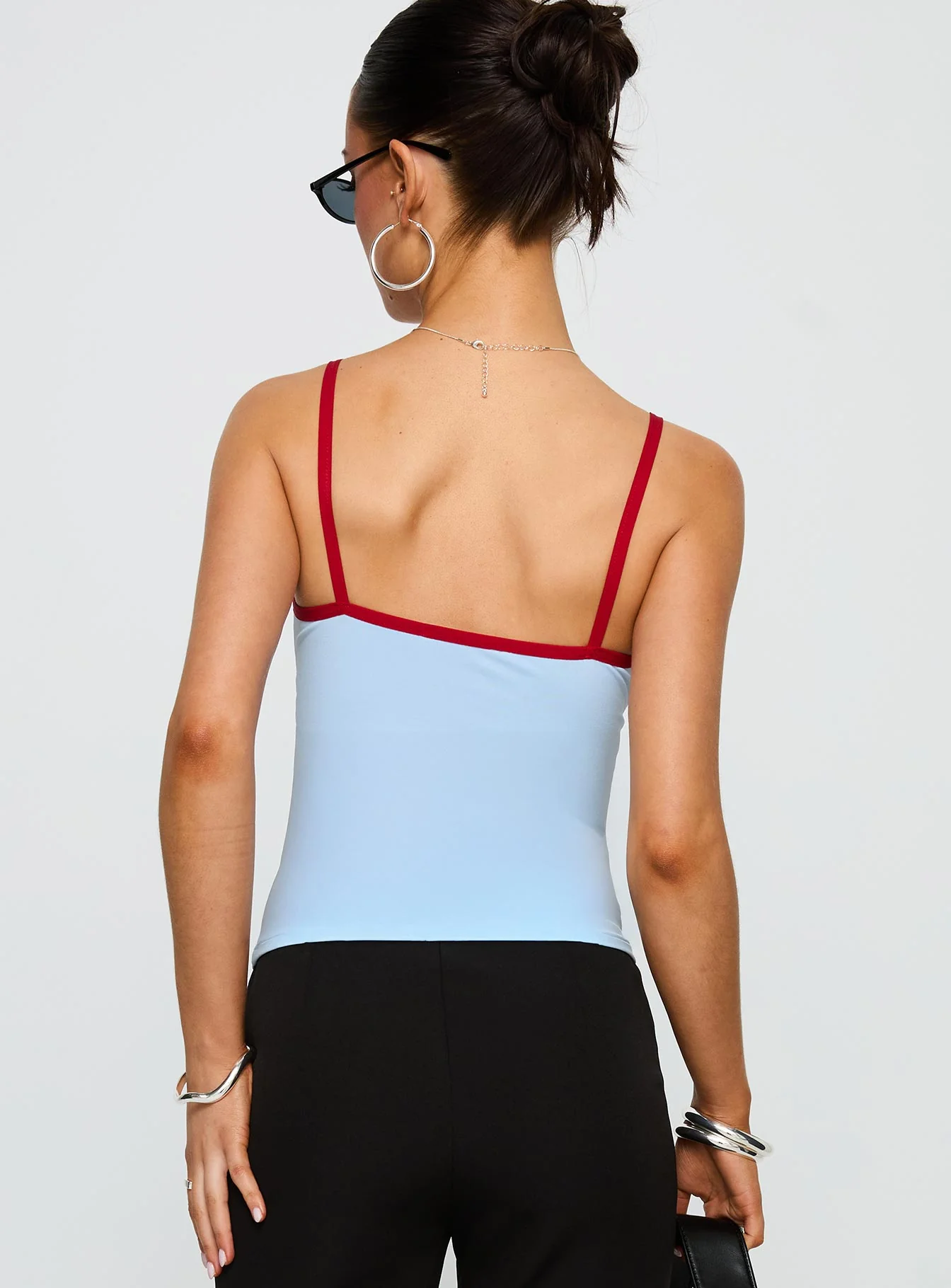 Tiera Top Blue / Red - Image 5