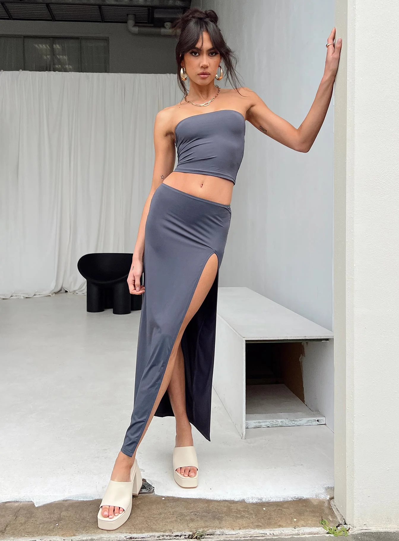 Tomlin Top Grey - Image 3