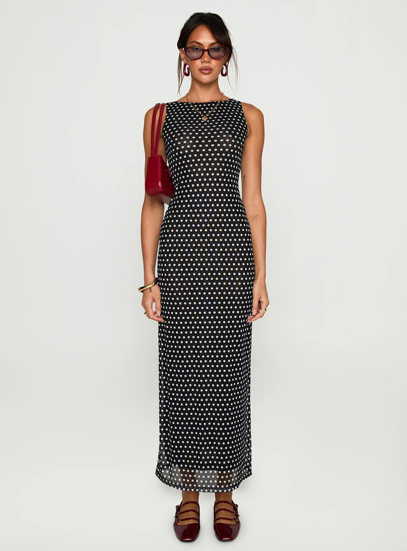 Top Of Mind Maxi Dress Black - Image 7
