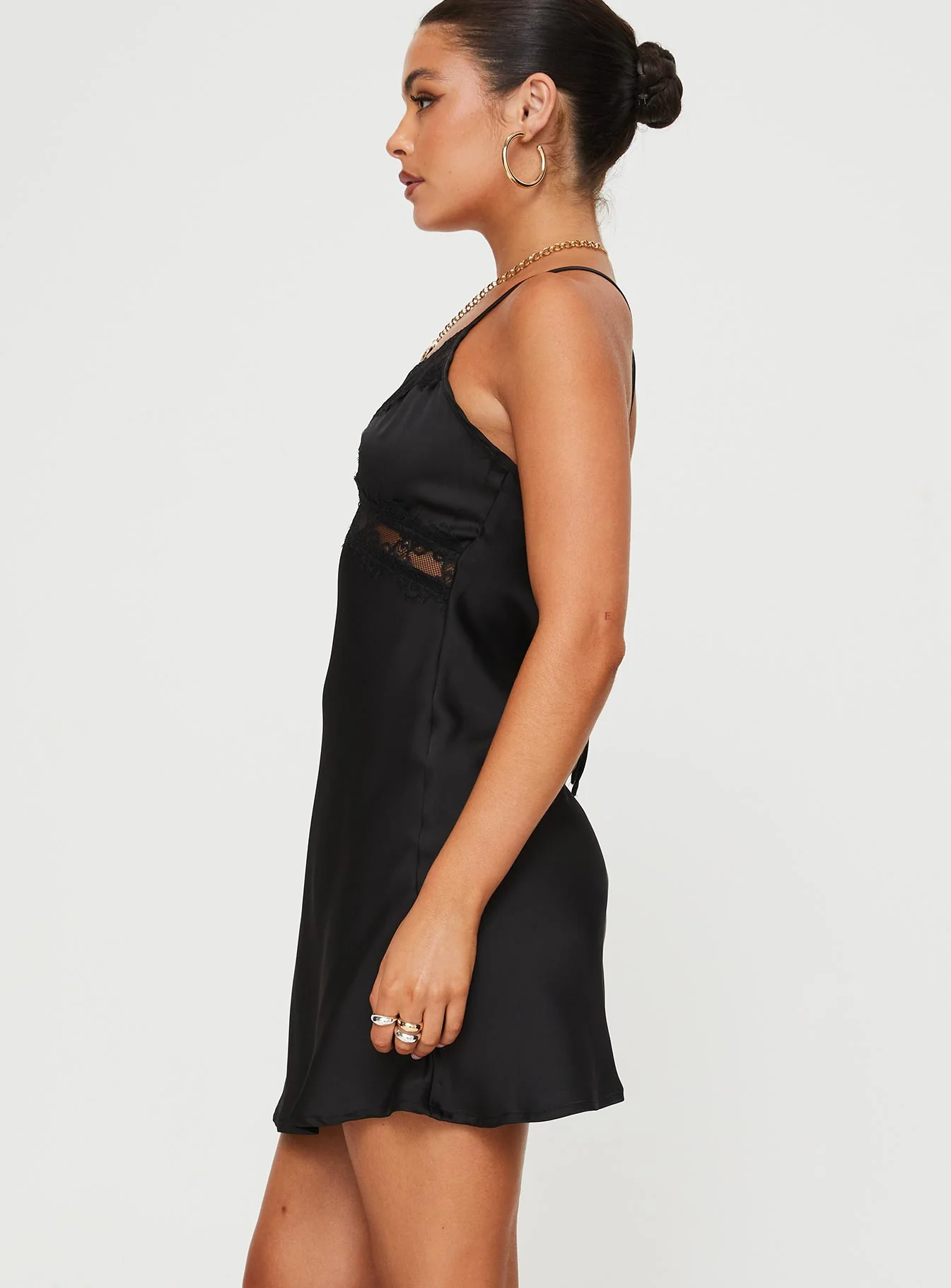 Treasure Mini Dress Black - Image 4