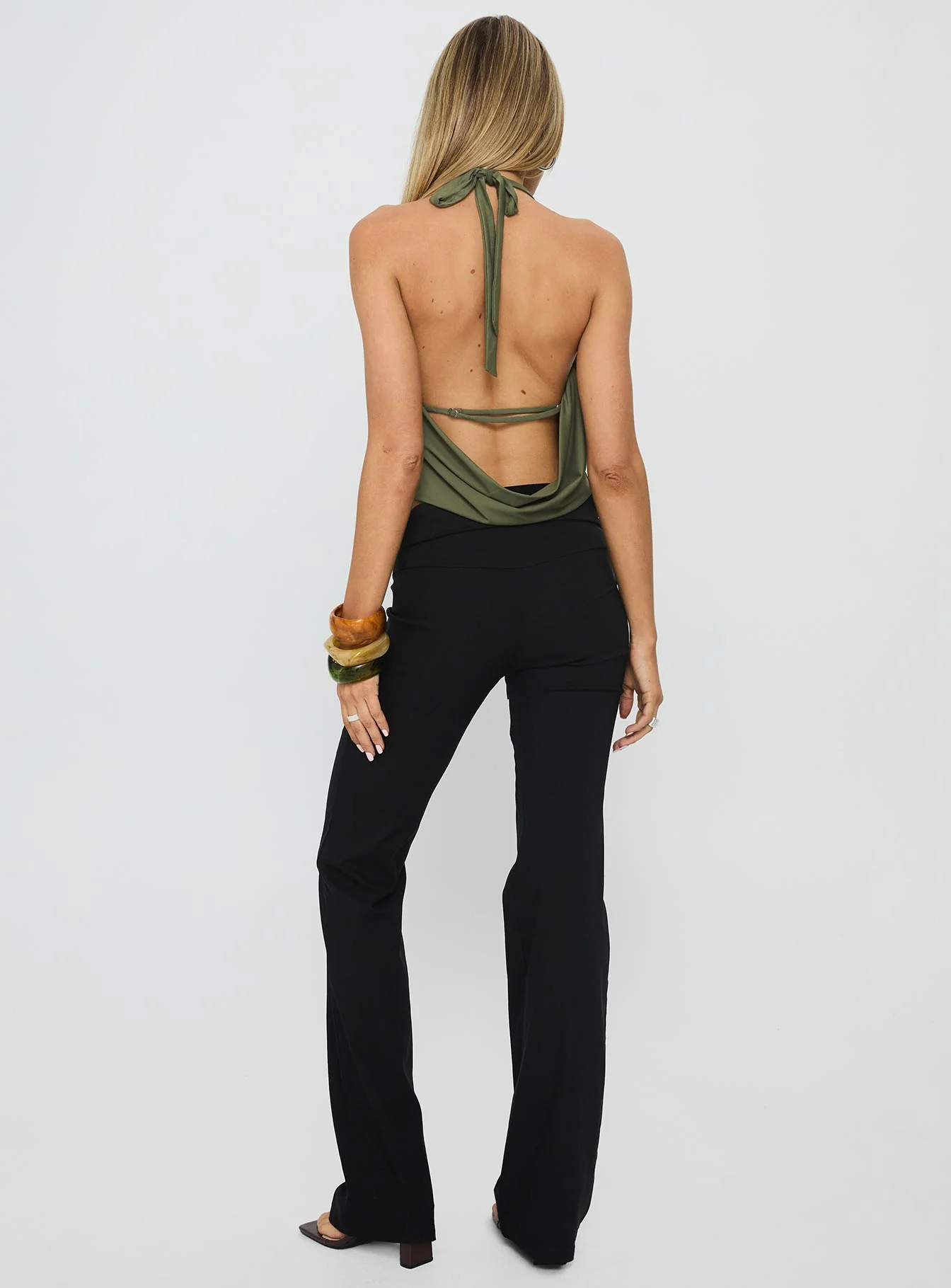 Twinflame Low Rise Hardware Pants Black - Image 5