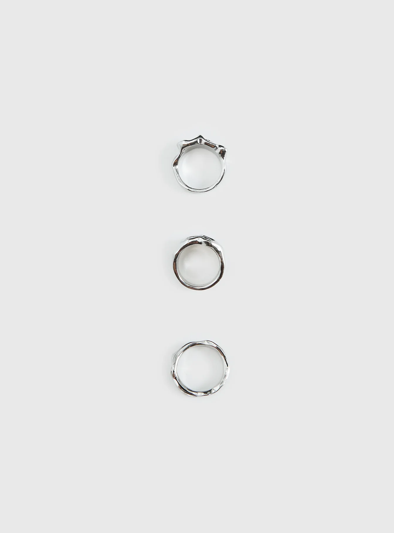 Two Young Hearts Ring Pack Silver - Image 4