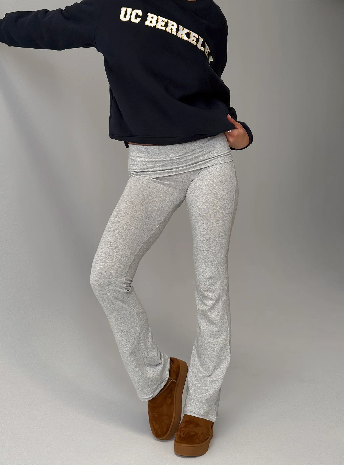 UC Berkeley Foldover Pants Grey - Image 8