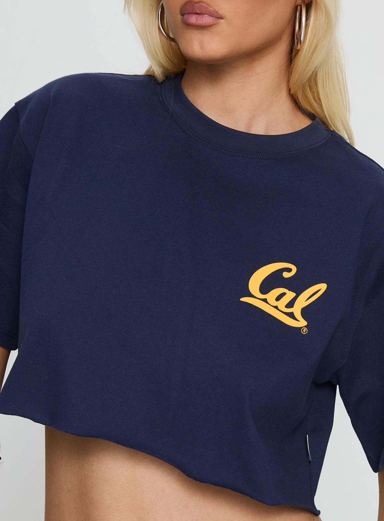 UC Berkeley Track Tee Blue - Image 5
