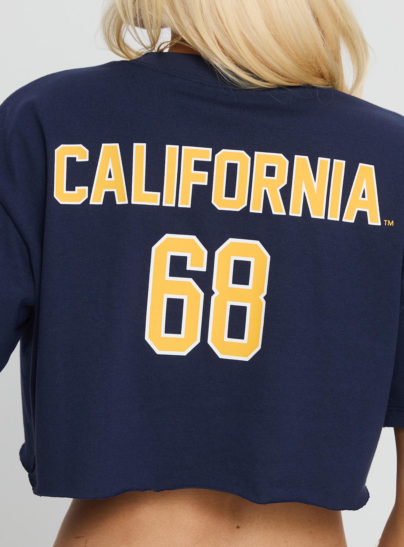 UC Berkeley Track Tee Blue - Image 6