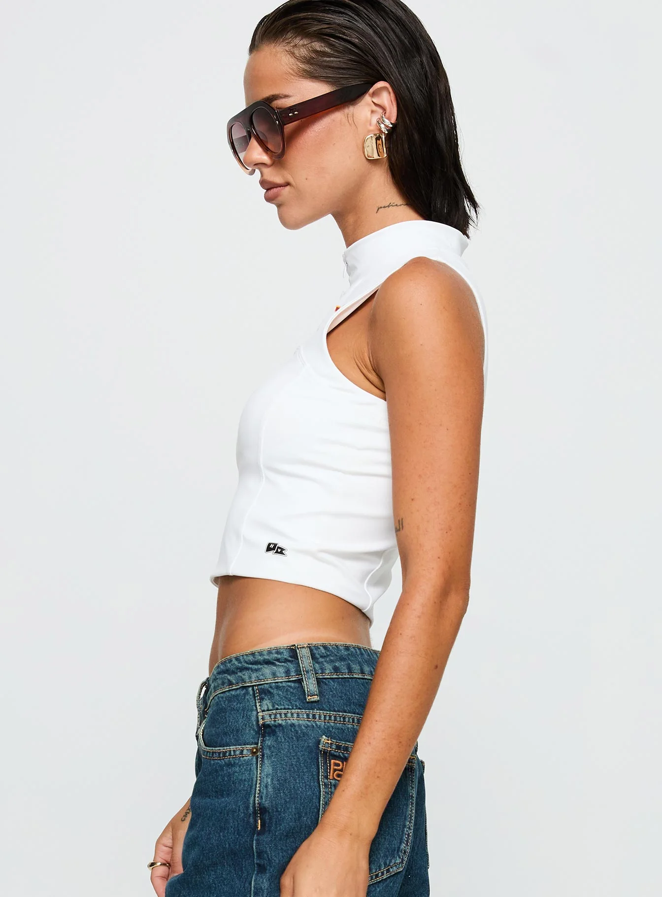 USC Belle Tank Top White - Image 4