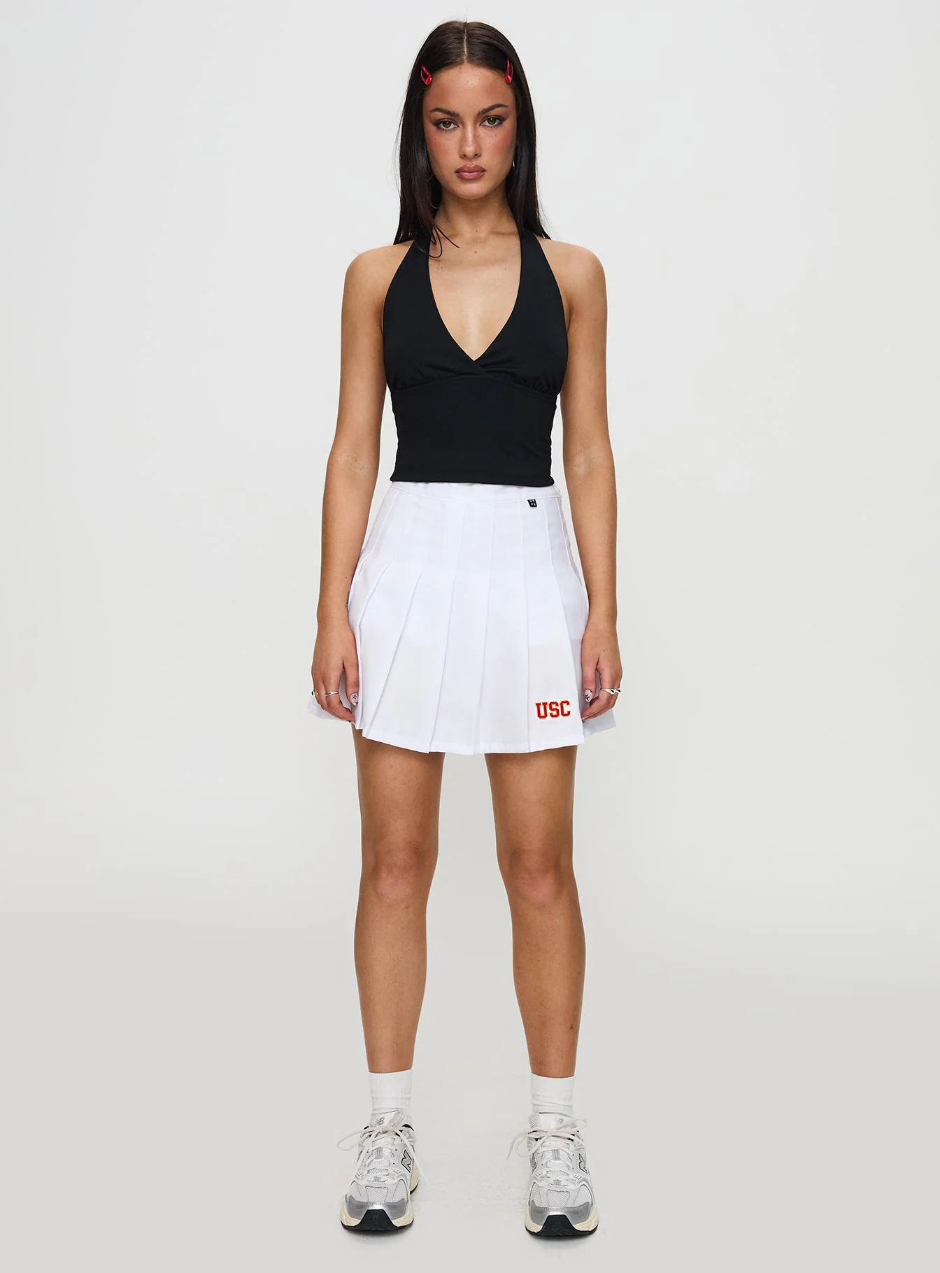 USC Tennis Skort White - Image 7
