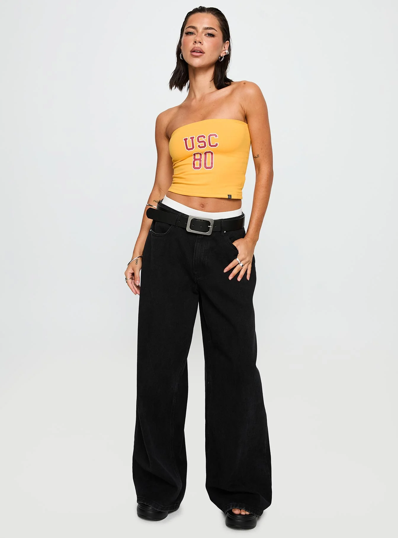 USC Tube Top Gold - Image 3