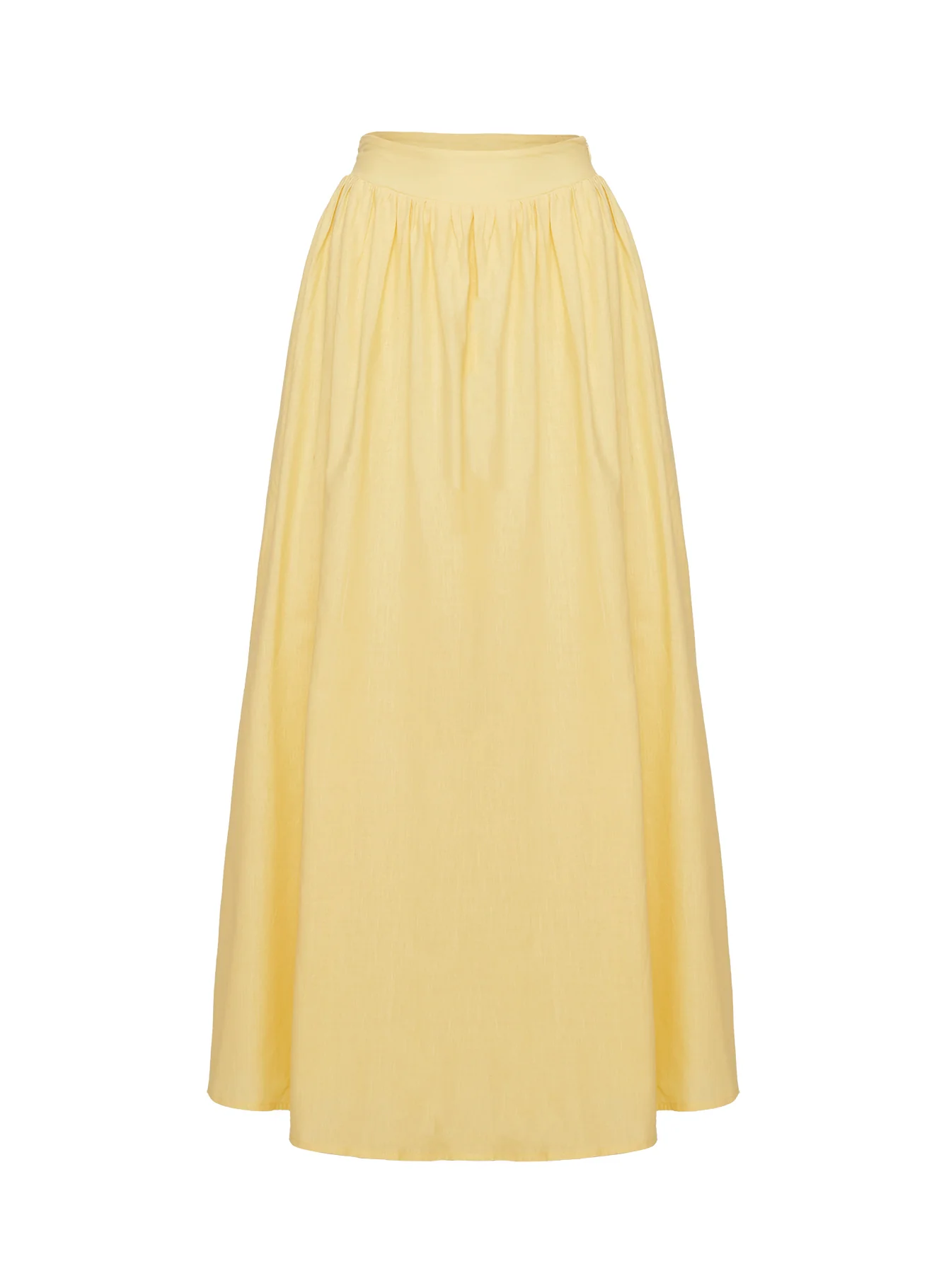 Valerio Maxi Skirt Yellow - Image 5