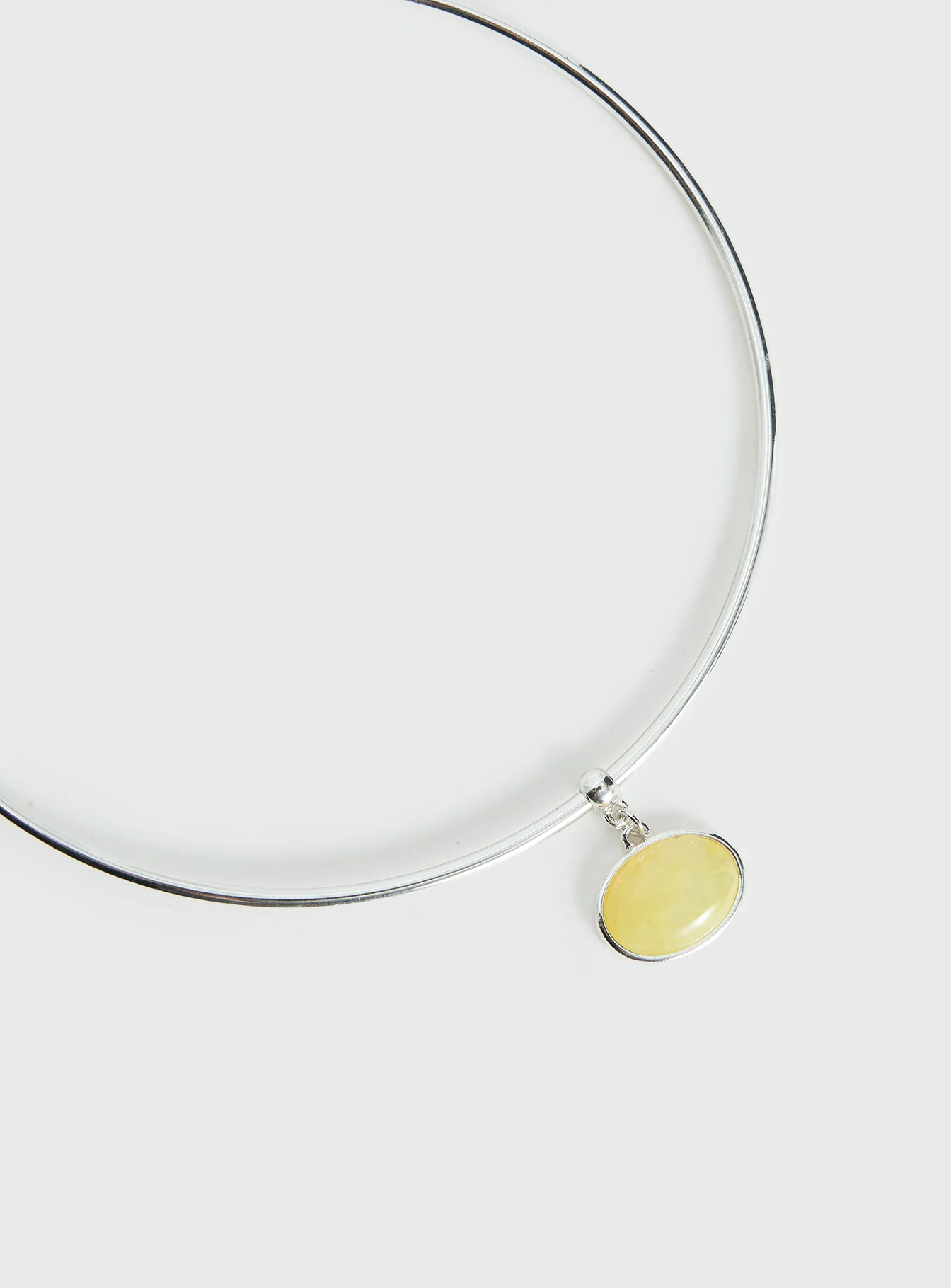 Vanita Necklace Silver / Yellow - Image 3