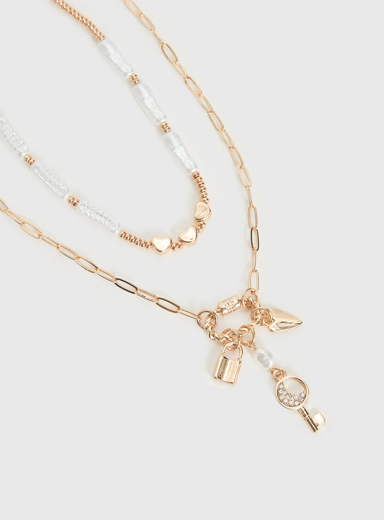 Victorea Necklace Set Gold - Image 3