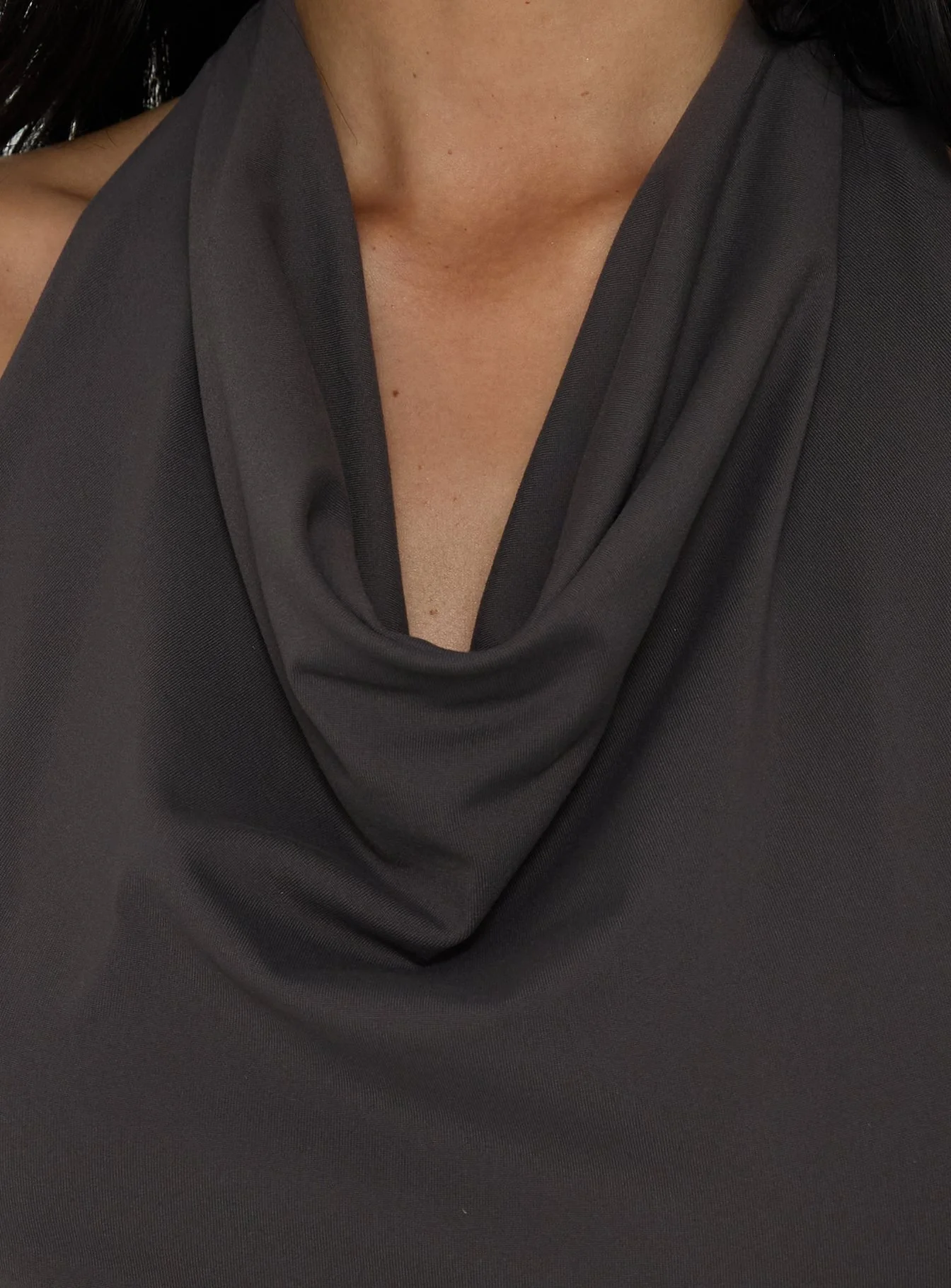 Vidora Cowl Neck Playsuit Slate - Image 6