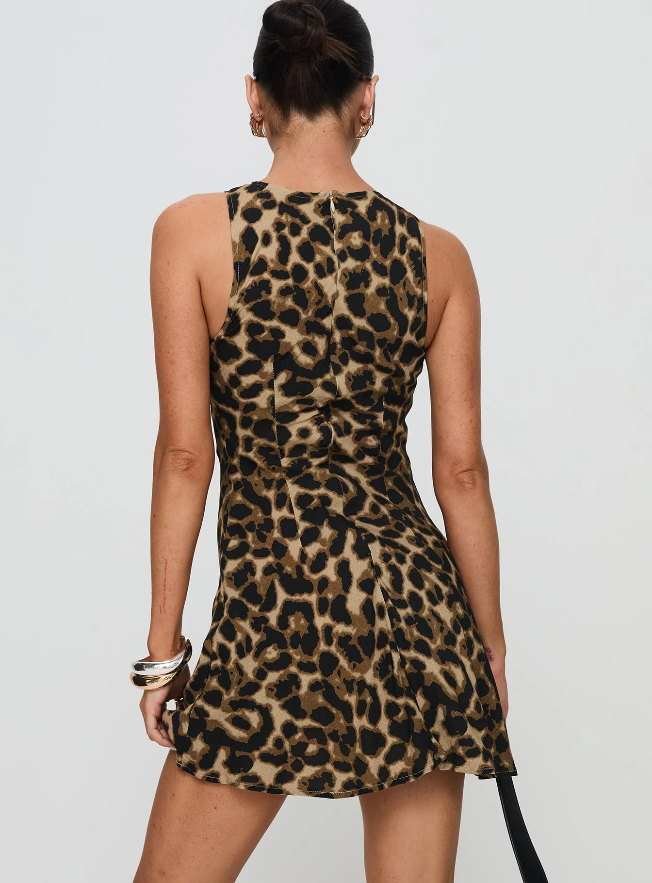 Vivre Mini Dress Leopard - Image 5