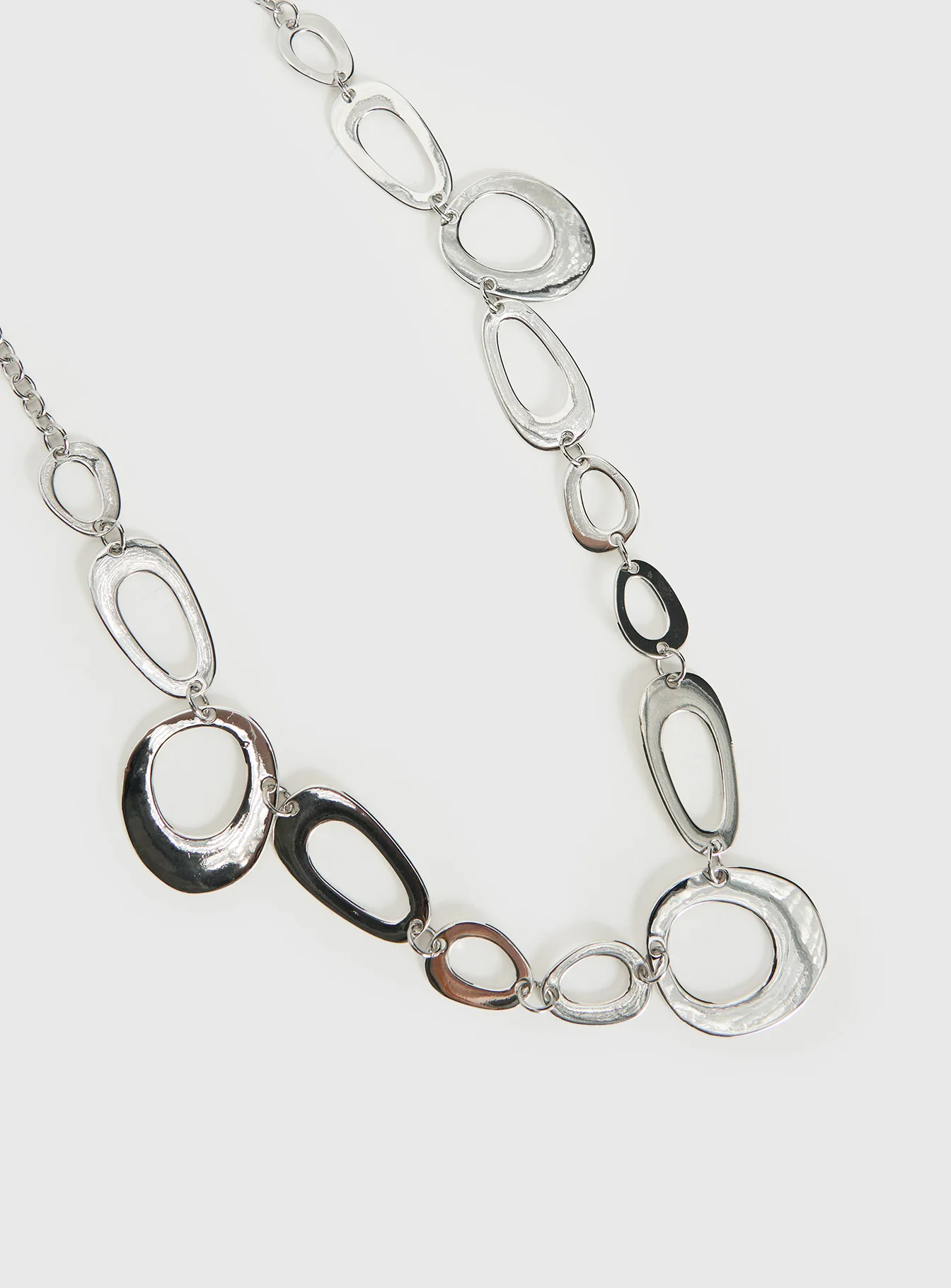 Wavelength Chain Belt Silver - Image 3