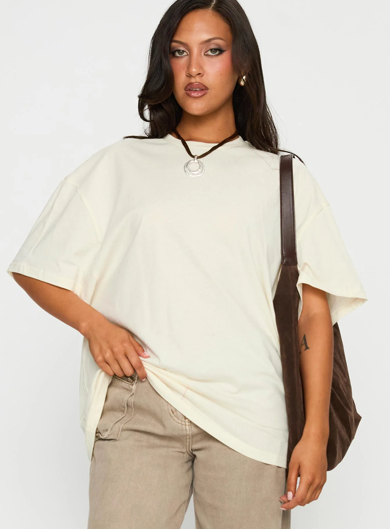 What's In My Bag Graphic Tee Cream / Multi - Image 2