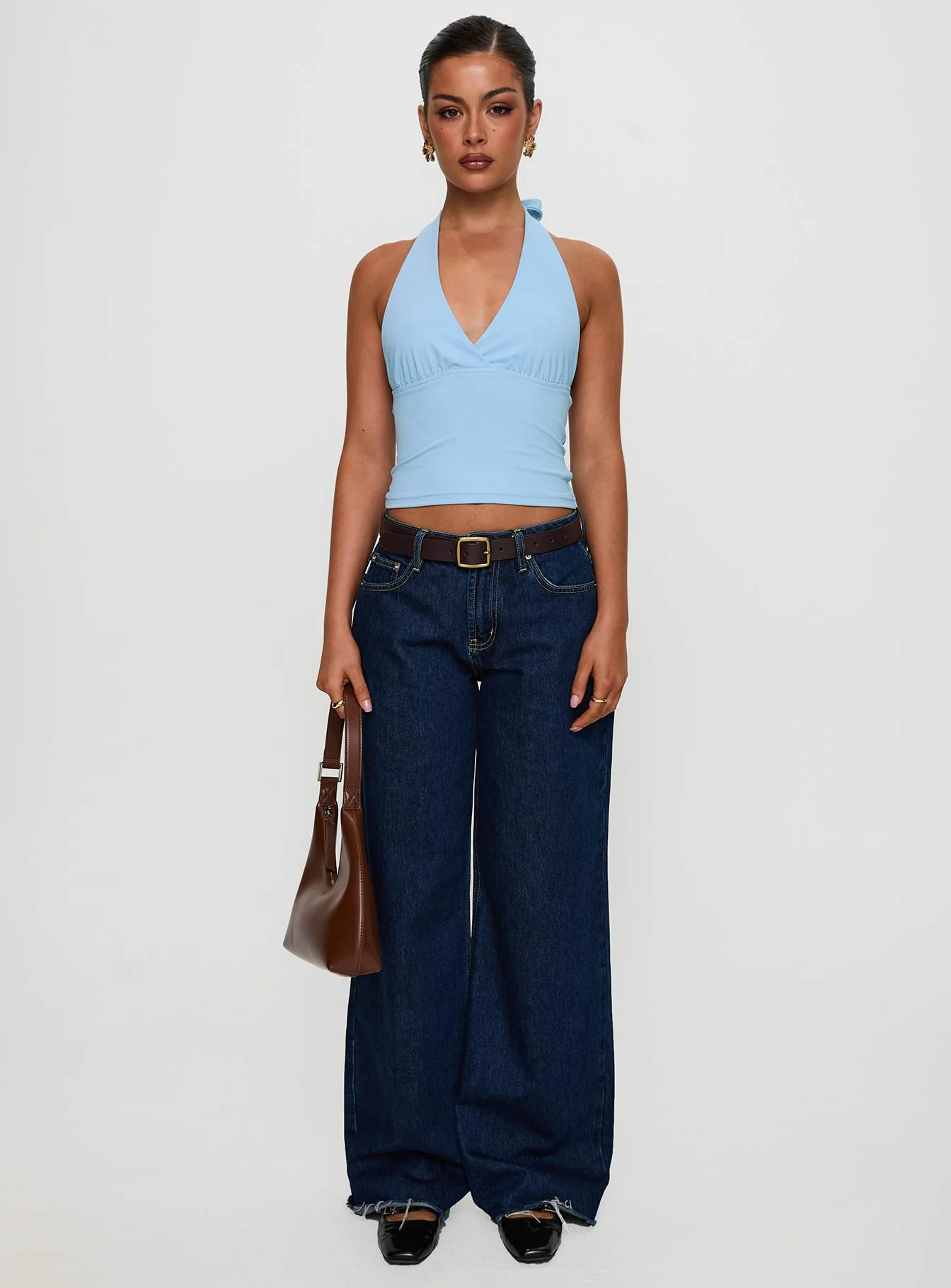 Whimsy Halter Top Blue - Image 7