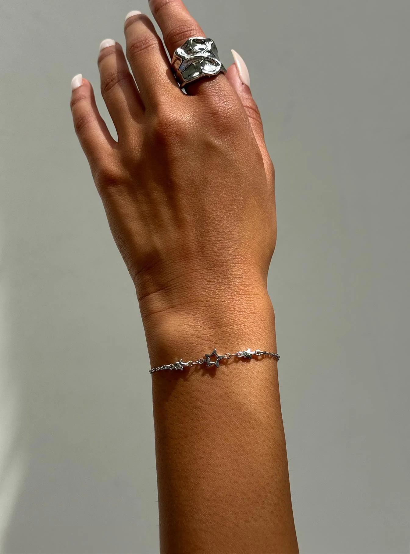 Wild Horizon Stainless Steel Bracelet Silver