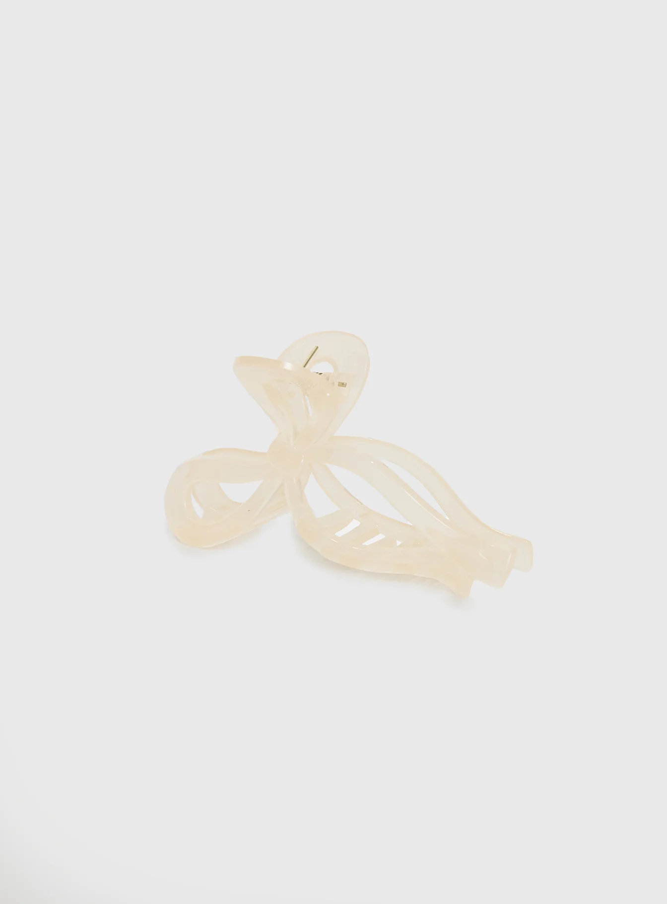 With A Bow Hair Clip Nude - Image 3