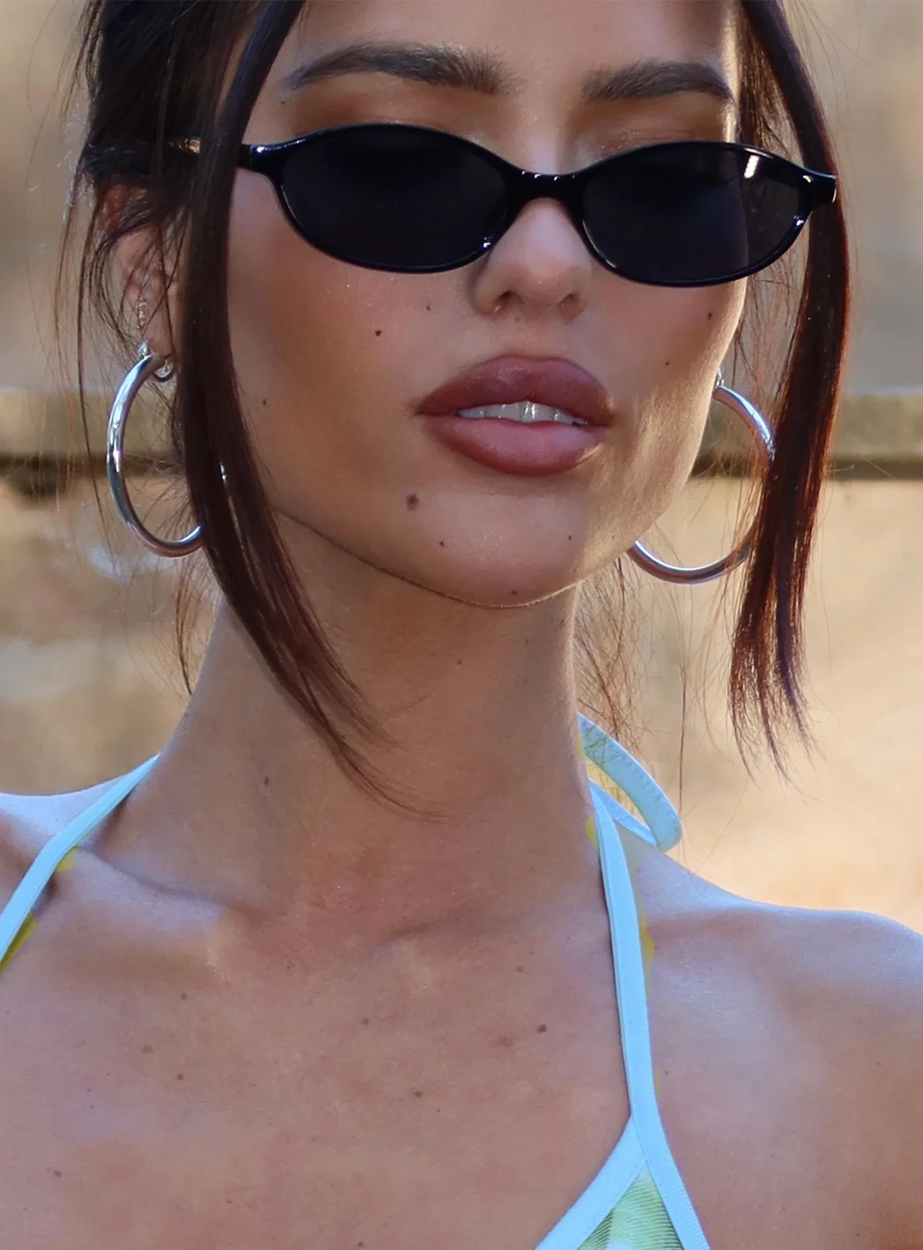 Wonderful World Sunglasses Black - Image 8