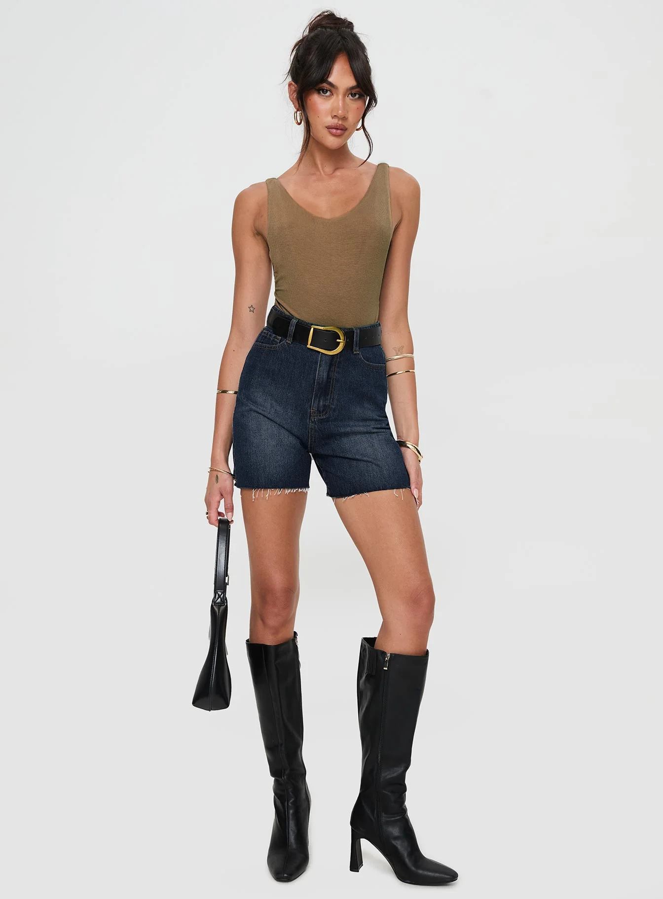 Yolando Bodysuit Taupe - Image 3