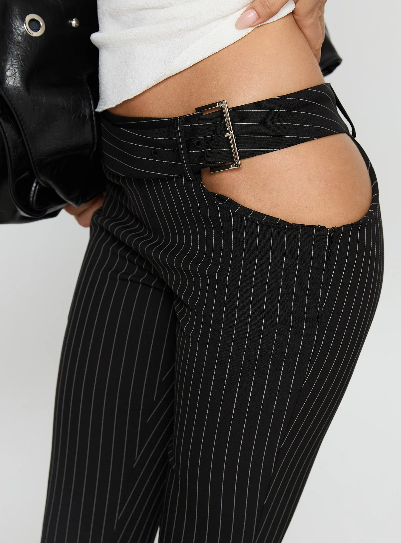 Yves Pant Onyx Pinstripe - Image 6