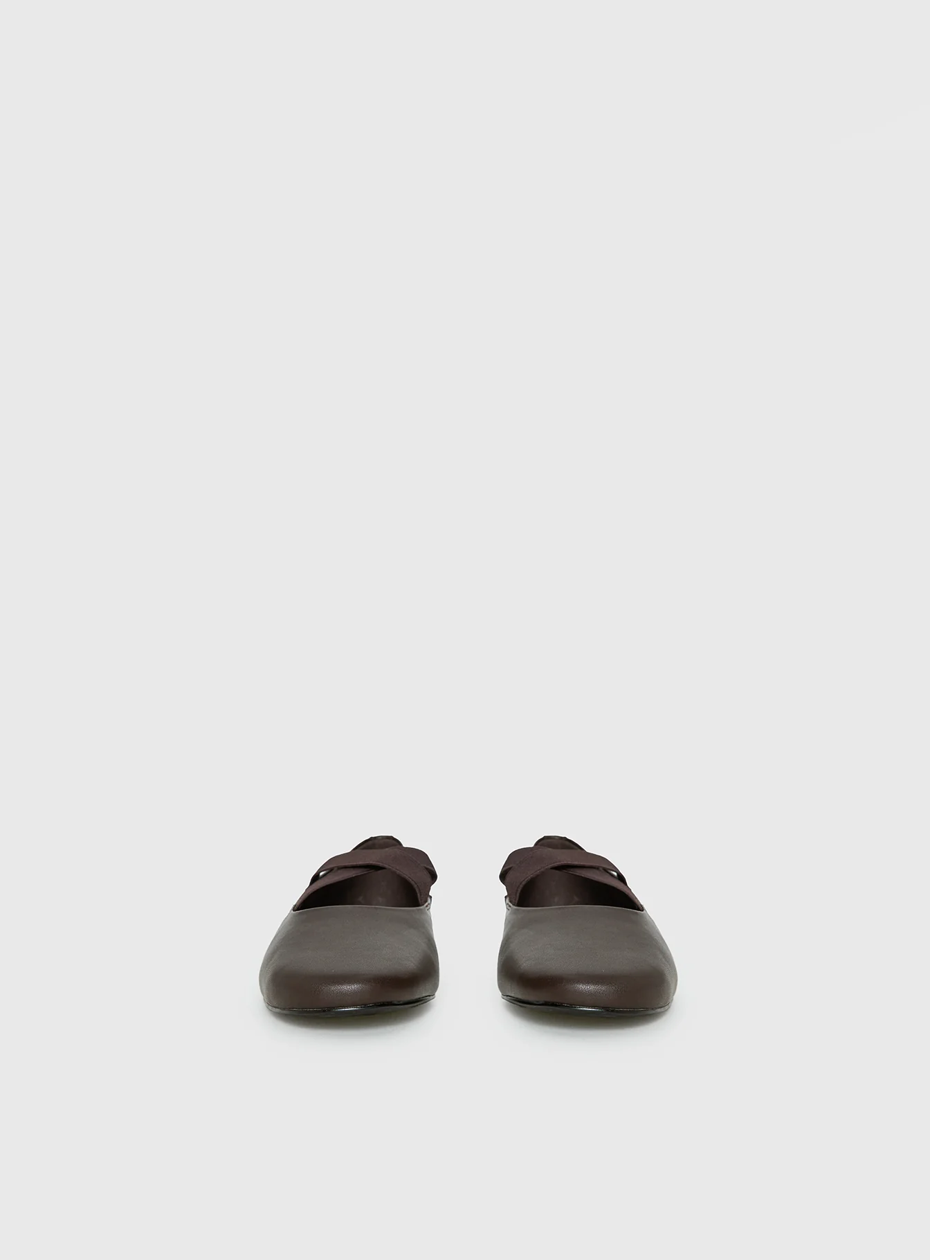 Zevra Sporty Ballet Flats Brown - Image 4