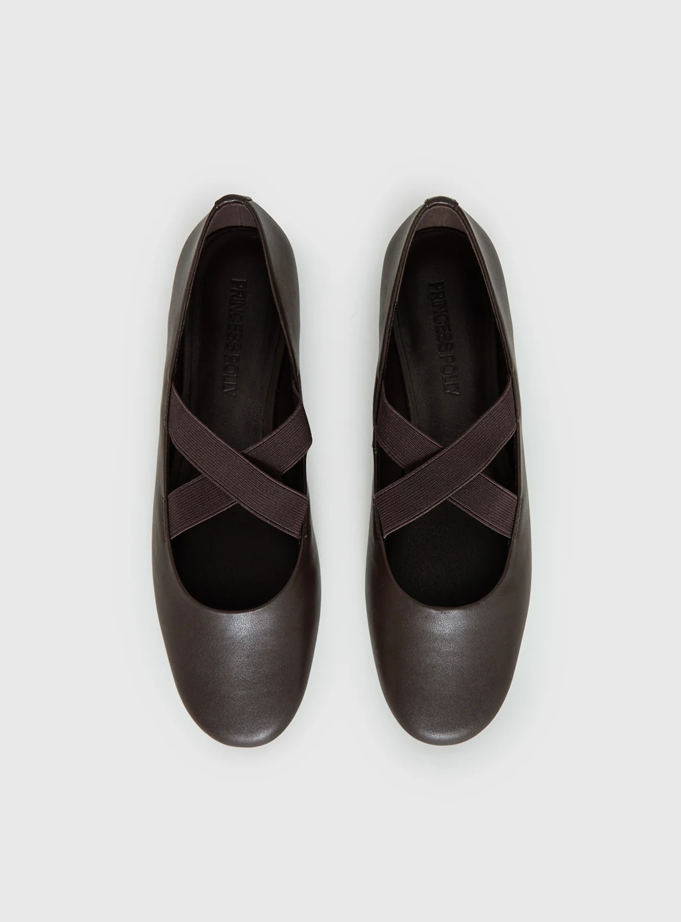 Zevra Sporty Ballet Flats Brown - Image 6