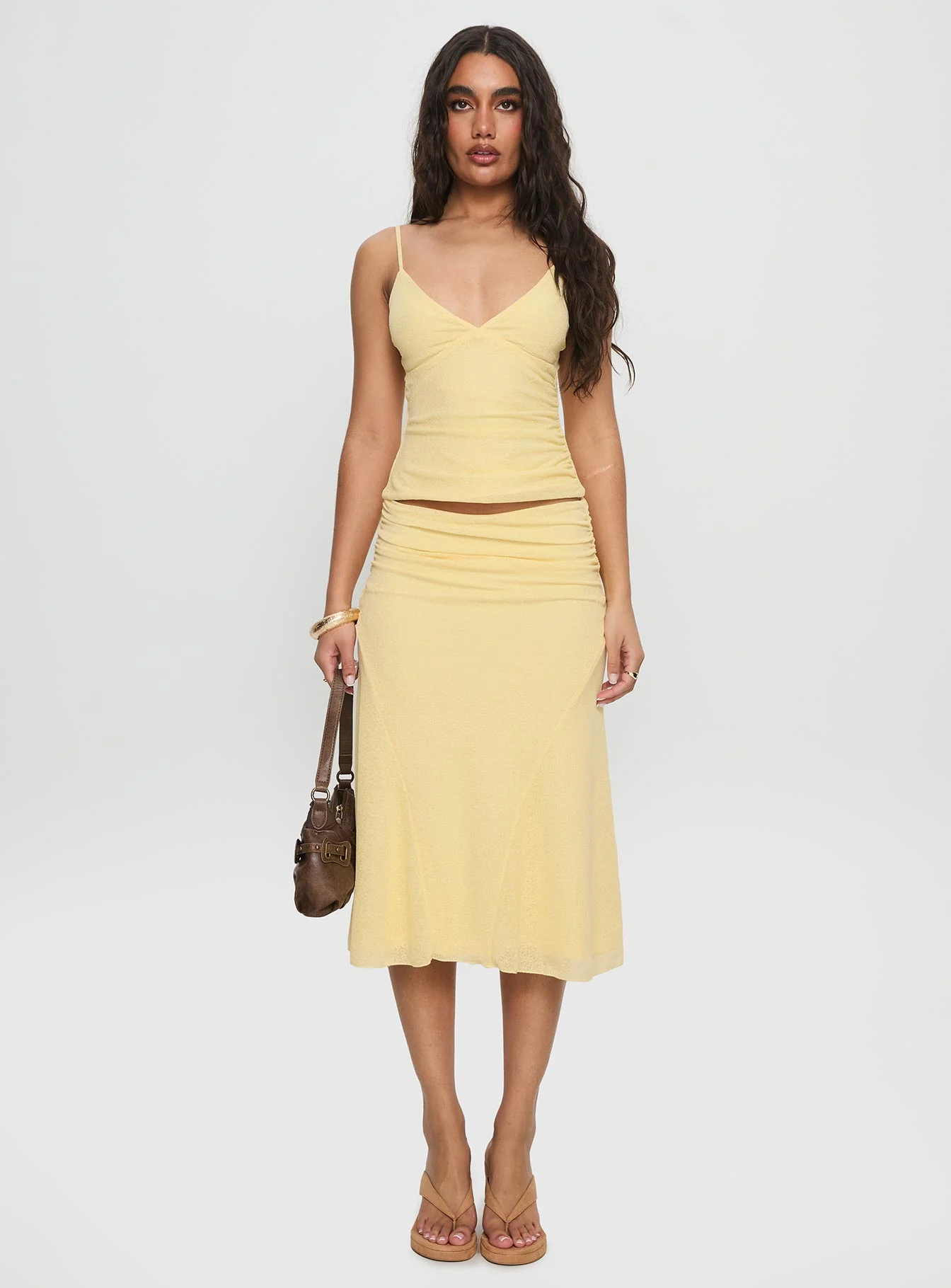 Zylen Cami Set Yellow - Image 7